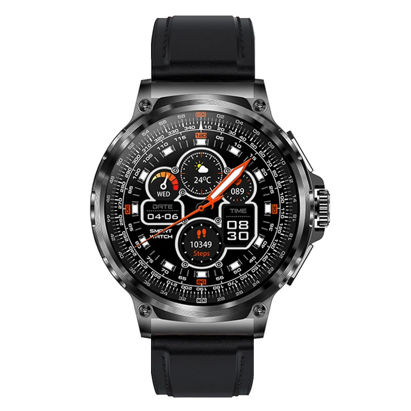 Reloj inteligente multideportivo con llamadas Bluetooth, frecuencia cardíaca y oxígeno en sangre para un estilo de vida activo y saludable.