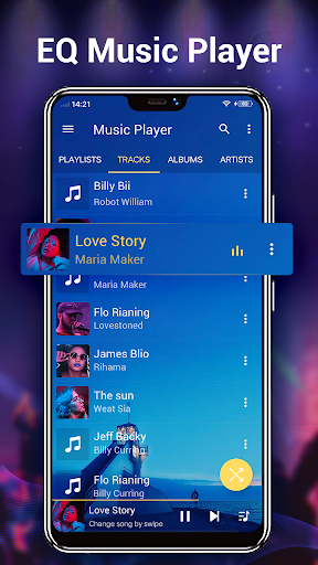Screenshot Music Player for Android