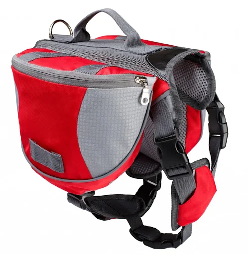 Pet Dog Saddle Bag Backpack Medium Large Big Dogs Carrier For Outdoor Hiking Camping Training Snack Bag Carrier