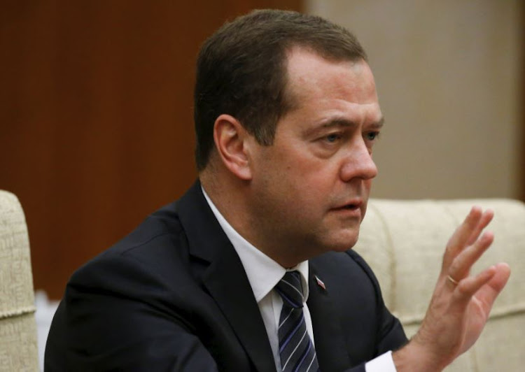 Russian Prime Minister Dmitry Medvedev.