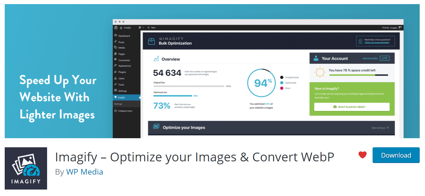 WebP image conversion