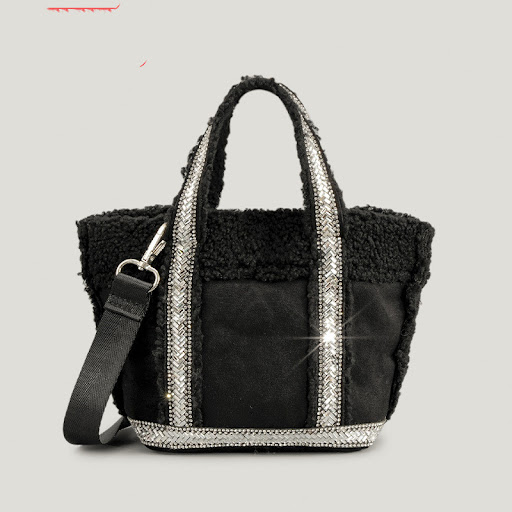 Title 6, Sac seau en laine automne et hiver pour femme D...