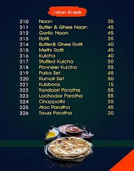 Hotel Haris menu 2