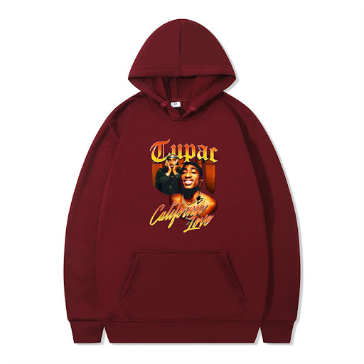 Title 9, Printed Loose Mens and Womens Fleece Hooded S...
