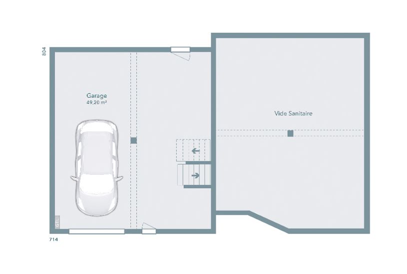  Vente Terrain + Maison - Terrain : 1 200m² - Maison : 90m² à Fraissé-des-Corbières (11360) 