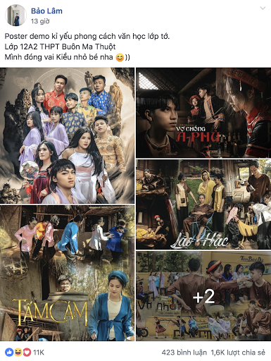 Bài đăng nhanh chóng nhận được sự quan tâm của cư dân mạng.