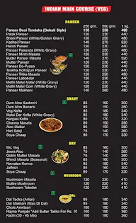 Aahaar menu 1