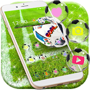 Football Theme Soccer love  Icon