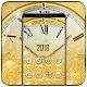 Download Gold Glitter Wall Clock Theme For PC Windows and Mac 1.1.1