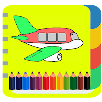 Plane Coloring Book  Drawing Book -Expert Drawing