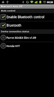 Bluetooth Auto Off Screenshot