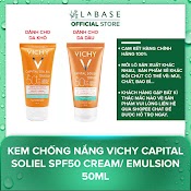 Kem Chống Nắng Vichy Capital Soliel Spf50 Cream/ Emulsion 50Ml