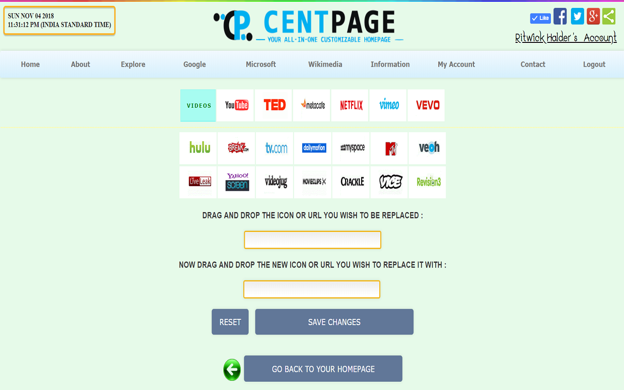 CENTPAGE - Homepage - Startpage Preview image 6