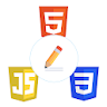 FAS HTML CSS JS Editor icon