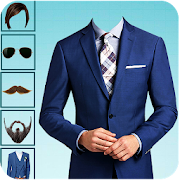 Smart Men Suit-Beard Photo Editor: Hair Style 2018  Icon