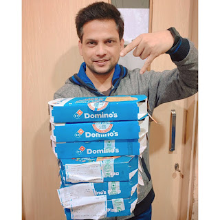 Bundela Official at Domino's Pizza, Unity One, Rohini,  photos