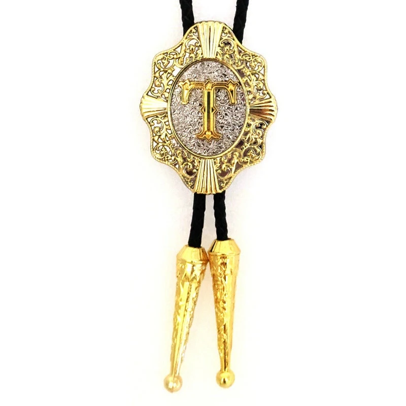 Metal letter tie