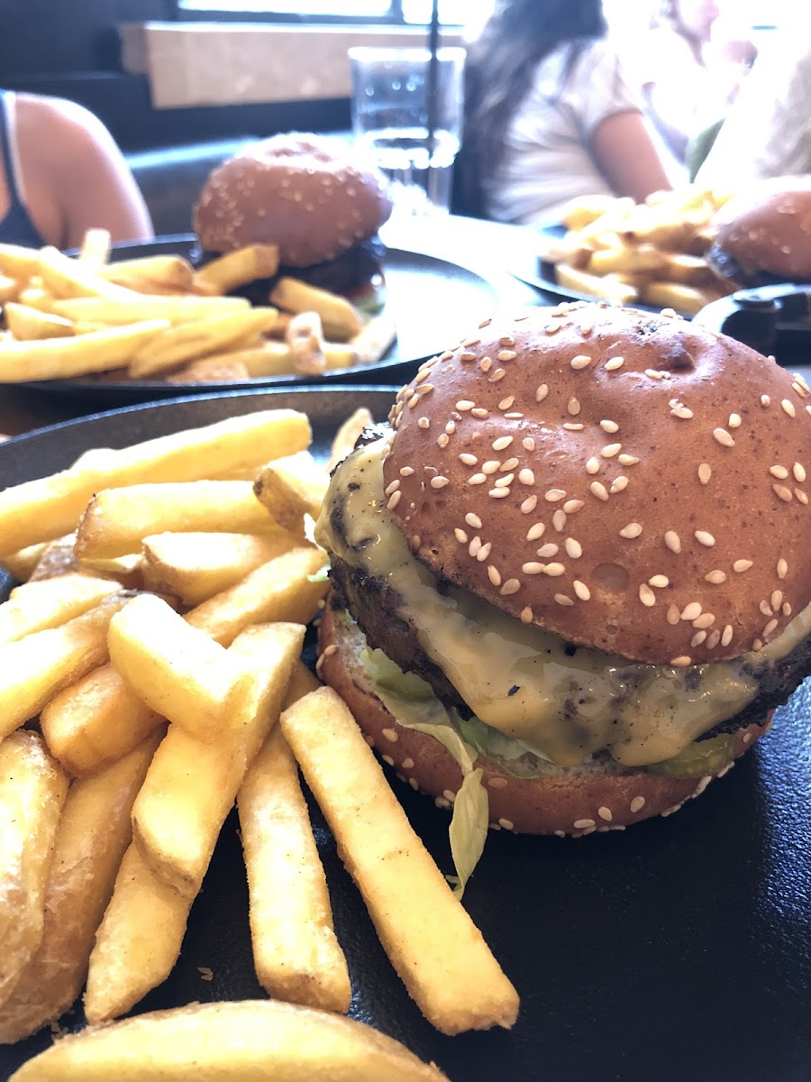 Gluten-Free Burgers at Moses