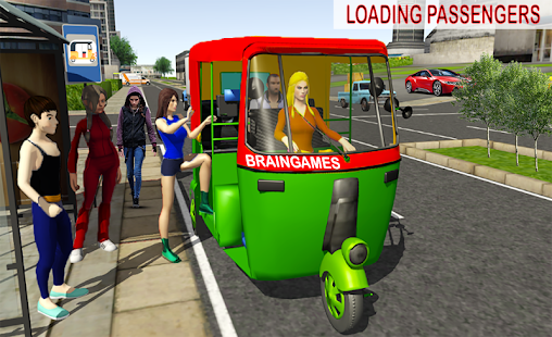 indian auto rickshaw simulator driving games Screenshot