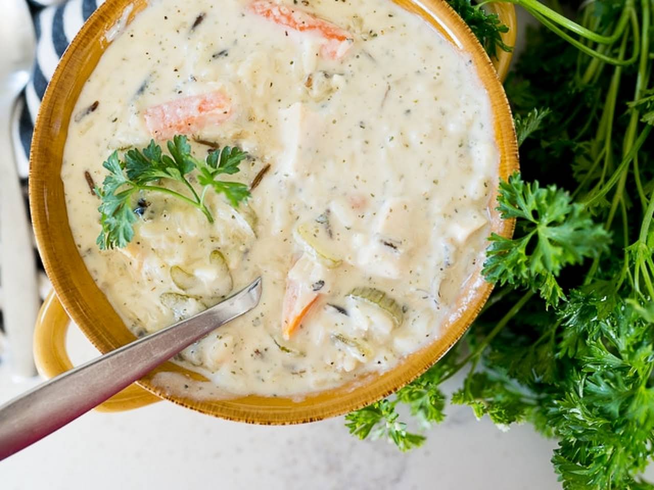 Creamy Crab and Wild Rice Soup Recipe