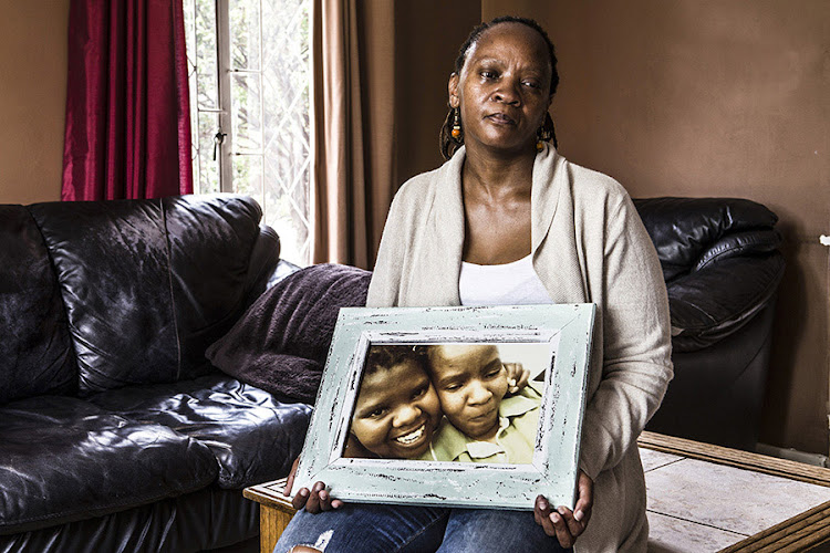 Christine Nxumalo & her late sister Virginia Machpelah and late niece Shanice.