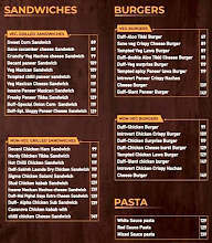 Dufflo menu 1