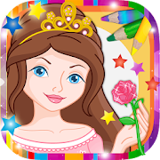 Paint magic princesses  Icon