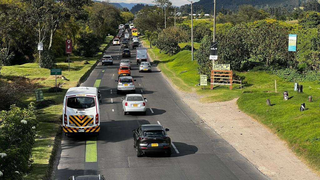 Carril Escolar Autopista Norte