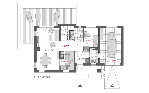 Ystad Multi-Comfort - Rzut parteru