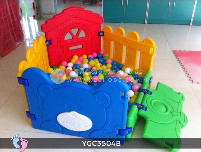 Nhà banh mini cho bé YGC-3504B 7