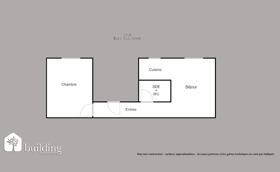 Vente appartement 2 pièces 46.54 m² à Levallois-Perret (92300), 434 000 €