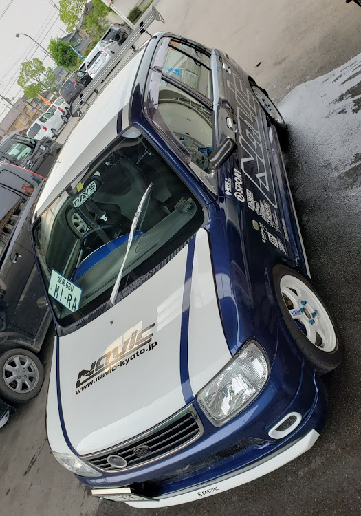 ミラの朝から洗車・これからも宜しくお願い致します・なんとかニャるさ～の日々に関するカスタム事例の投稿画像1枚目
