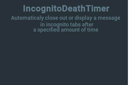 IncognitoDeathTimer small promo image