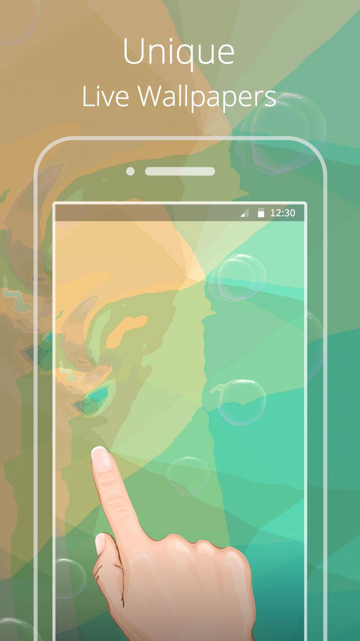 Water Triangle Live wallpaper Screen 1