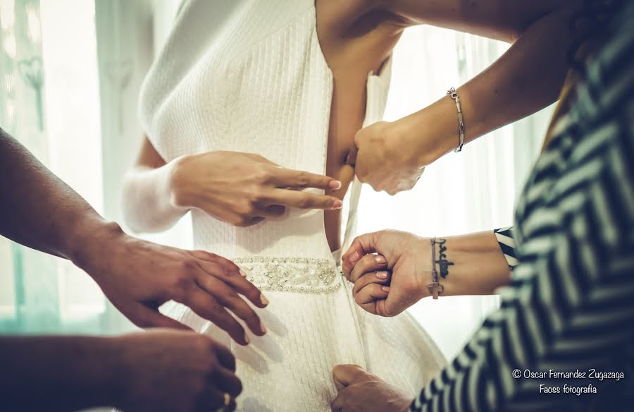 Fotógrafo de casamento Oscar Fernandez Zugazaga (faoss). Foto de 17 de novembro 2016