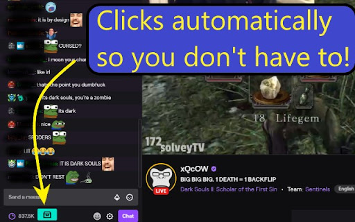 Twitch Auto Points Clicker & Point Tracker