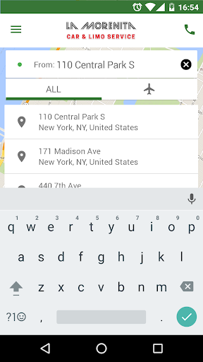Screenshot La Morenita Car Service