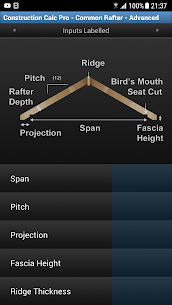 Construction Calc Pro 6.34 Paid APK 4