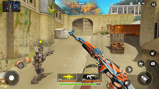 Screenshot Cover Strike Ops Shooter Games