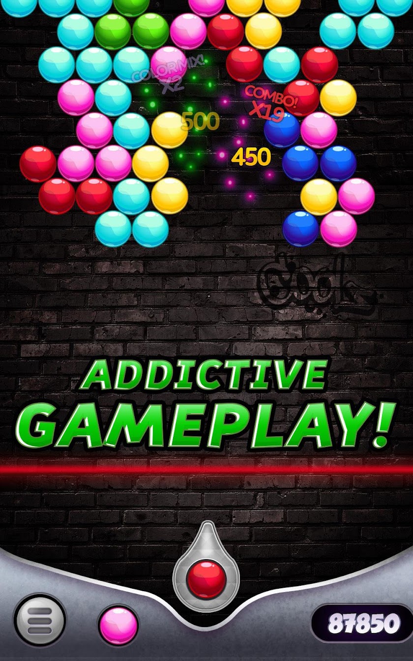 Crazy Bubble Shooter Screen 2