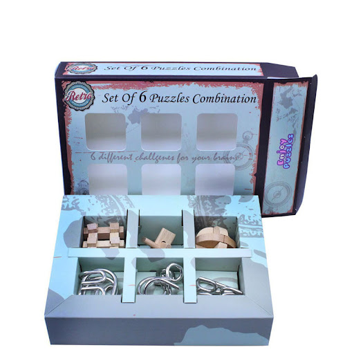 Title 3, Nine Link Combination Set Adult Educational Toy...