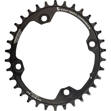 Wolf Tooth 32t PowerTrac Drop-Stop Chainring: 104BCD