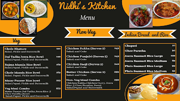 Nidhi's Kitchen menu 