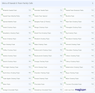 Nawab E Paan Family Cafe menu 1