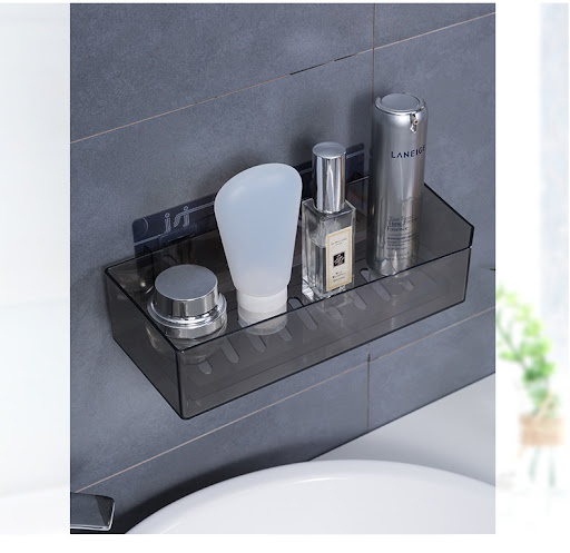 Title 3, Bathroom holder shelf stand rack set for toothb...