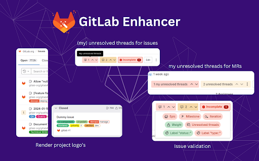 GitLab Enhancer