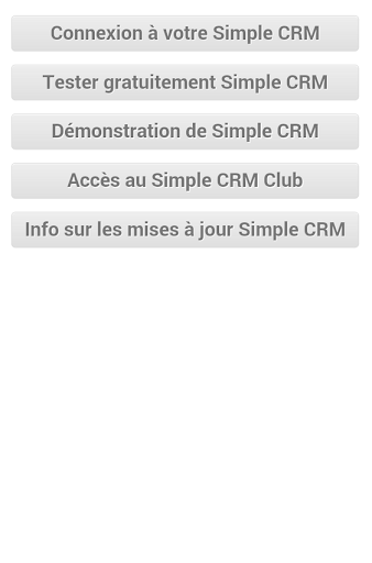 Simple CRM