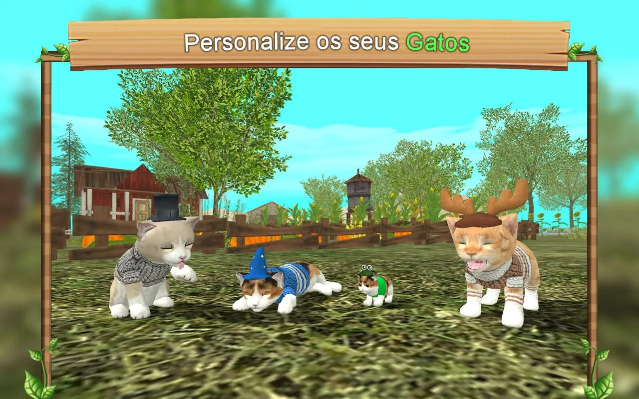  Simulação de Gatos Online: captura de tela 