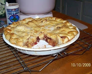 Cin's Splendid  Apple-Cranberry Pie