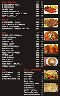 Biryani And Muglai House menu 1